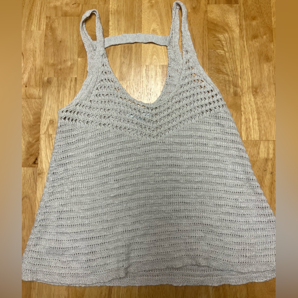 crochet knit top